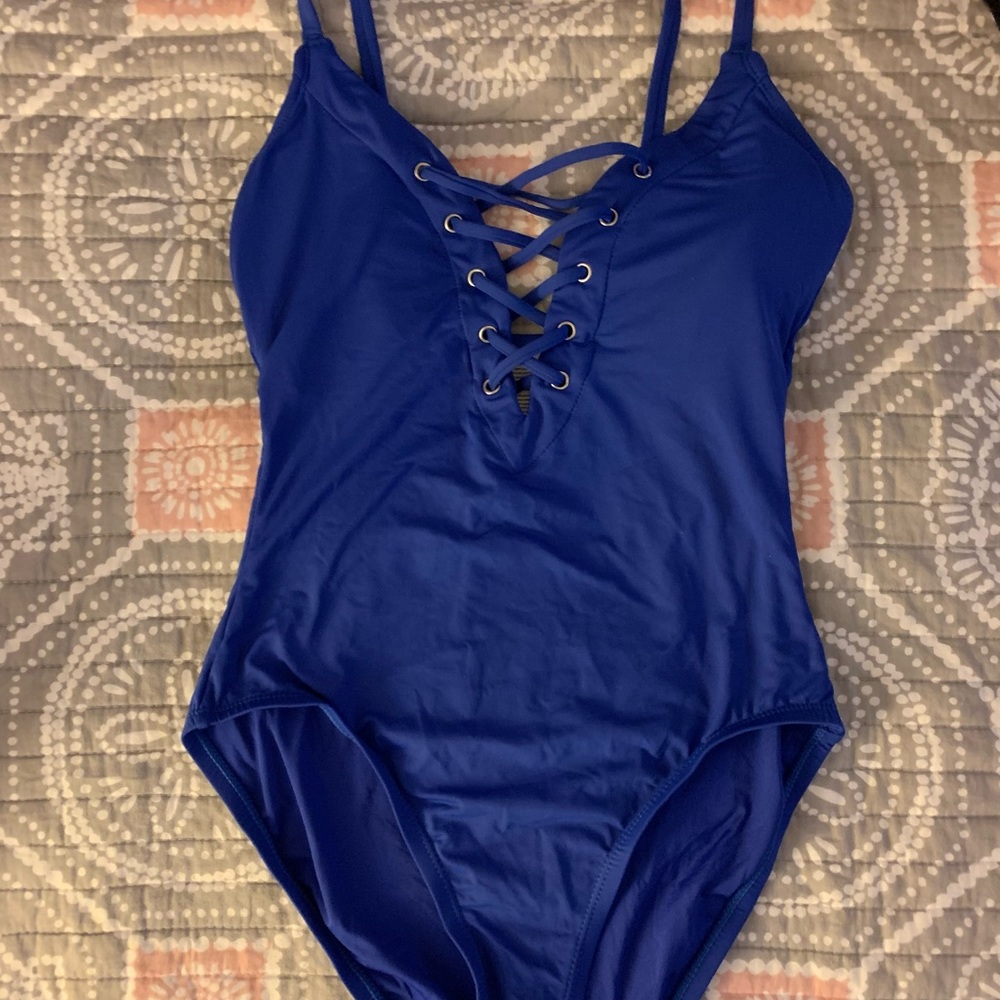 Nautica Blue One Piece swimsuit